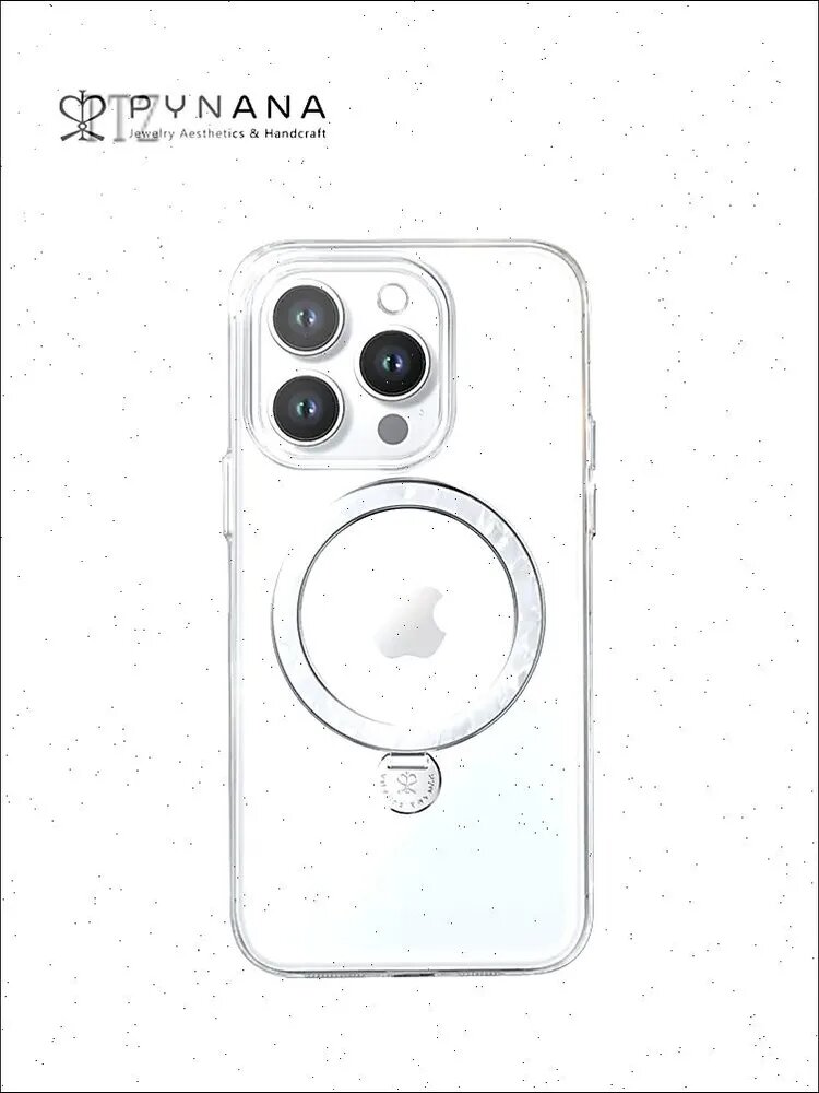 Чехол IPhone 15 PRO MAX перламутр Magsafe