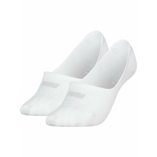 фото Носки puma women mesh footie 2p, размер 3942, белый