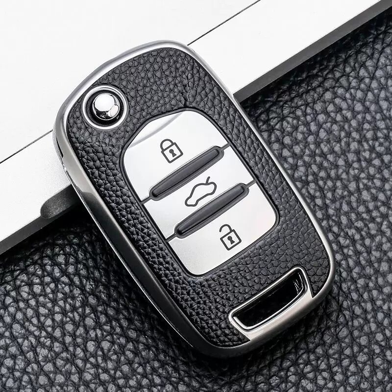 Держатель для ключей автомобиля Besturn 510 в цвете космический серебристый в одиночной упаковке - простой и практичный