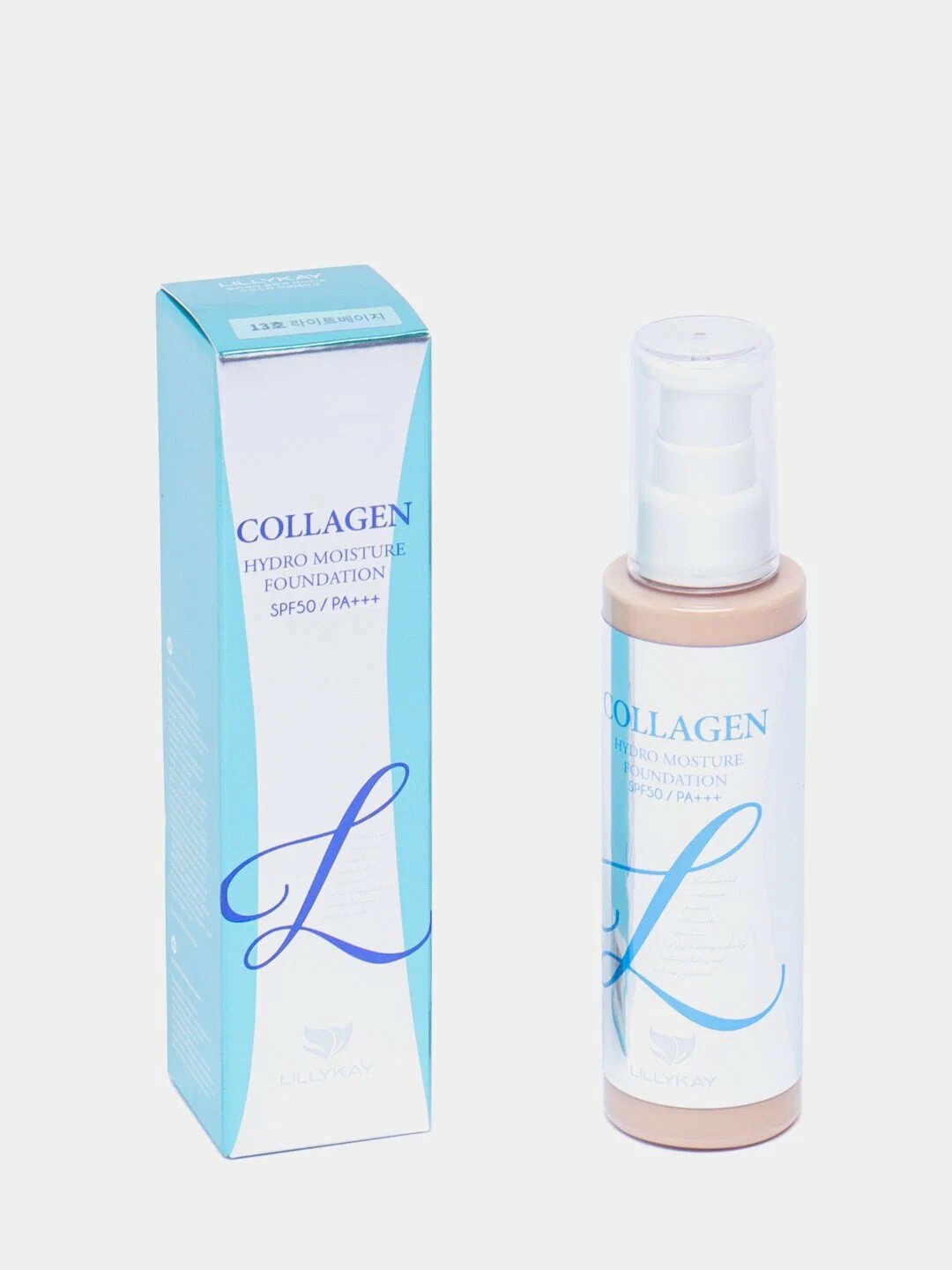 Тональная основа Sufficient Collagen, №13, для всех типов кожи — фото 1