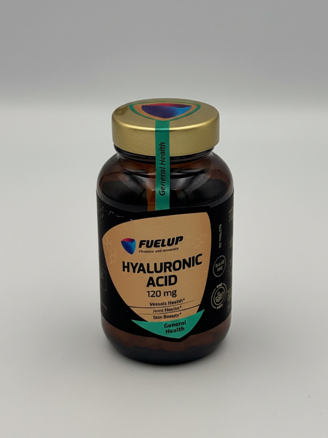 Гиалуроновая кислота FuelUp Hyaluronic Acid 120мг, 60таблеток для кожы