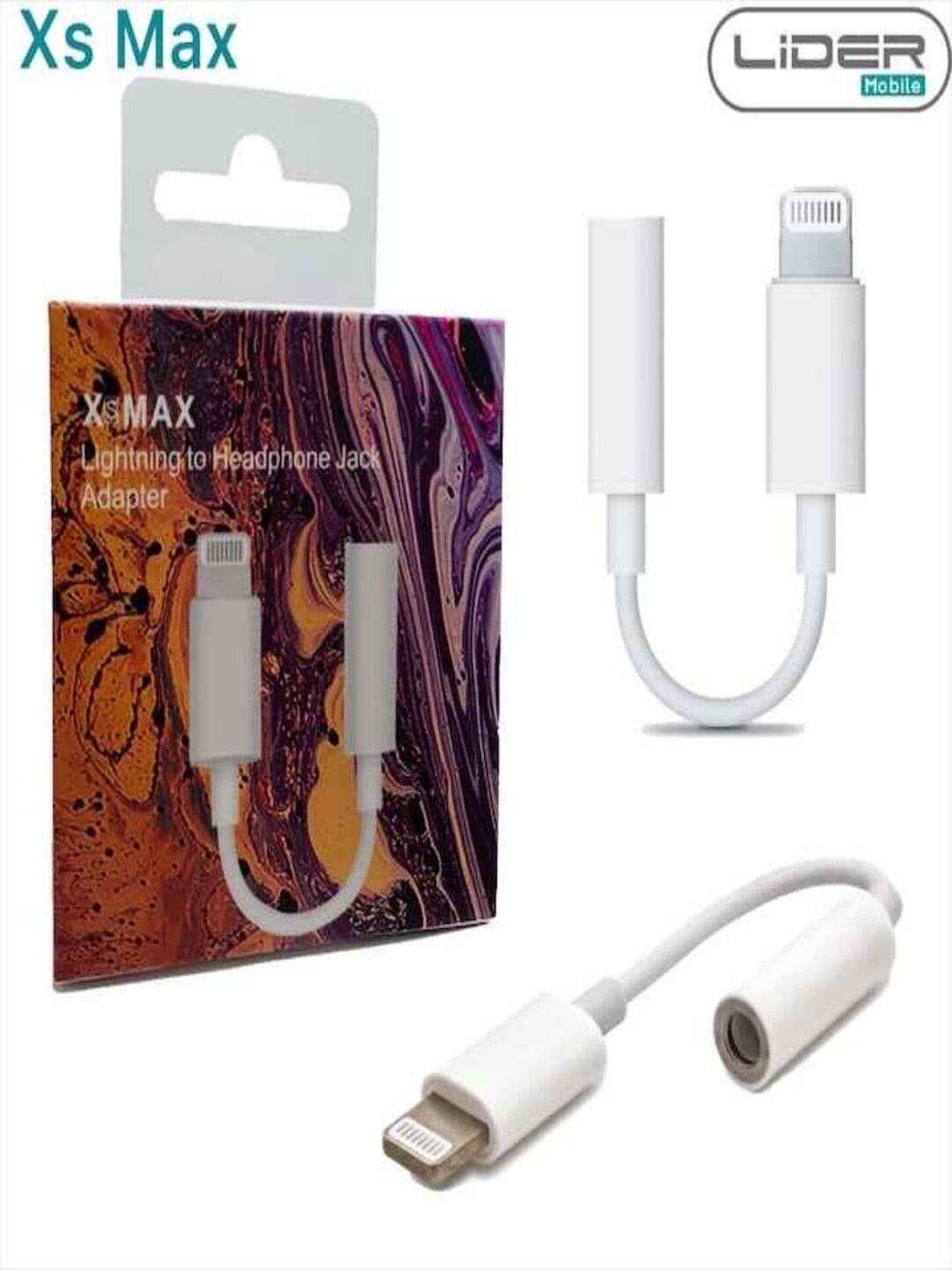 Аудиопереходник "Lightning-3.5 мм", аудио, компактный, для iPhone/iPad — фото 1