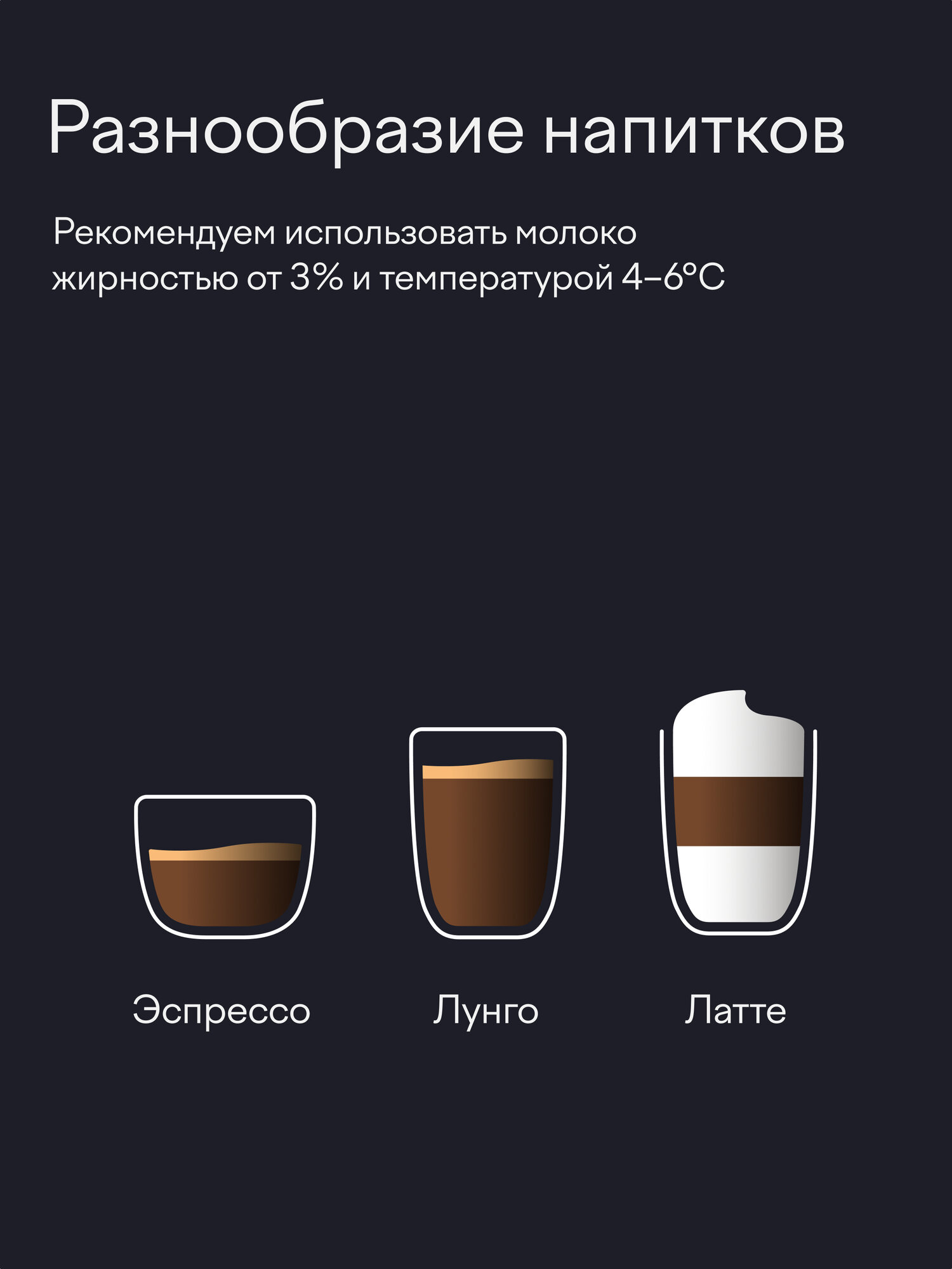 Кофеварка с кофемолкой, автоматическим капучинатором для молотого кофе и капсул Tuvio TCM09EA, серая — фото 9