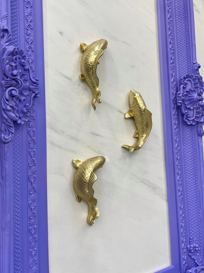 Декор настенный Рыба WERNER VOSS 47627 золото 22х9.5х9 см — фото 1