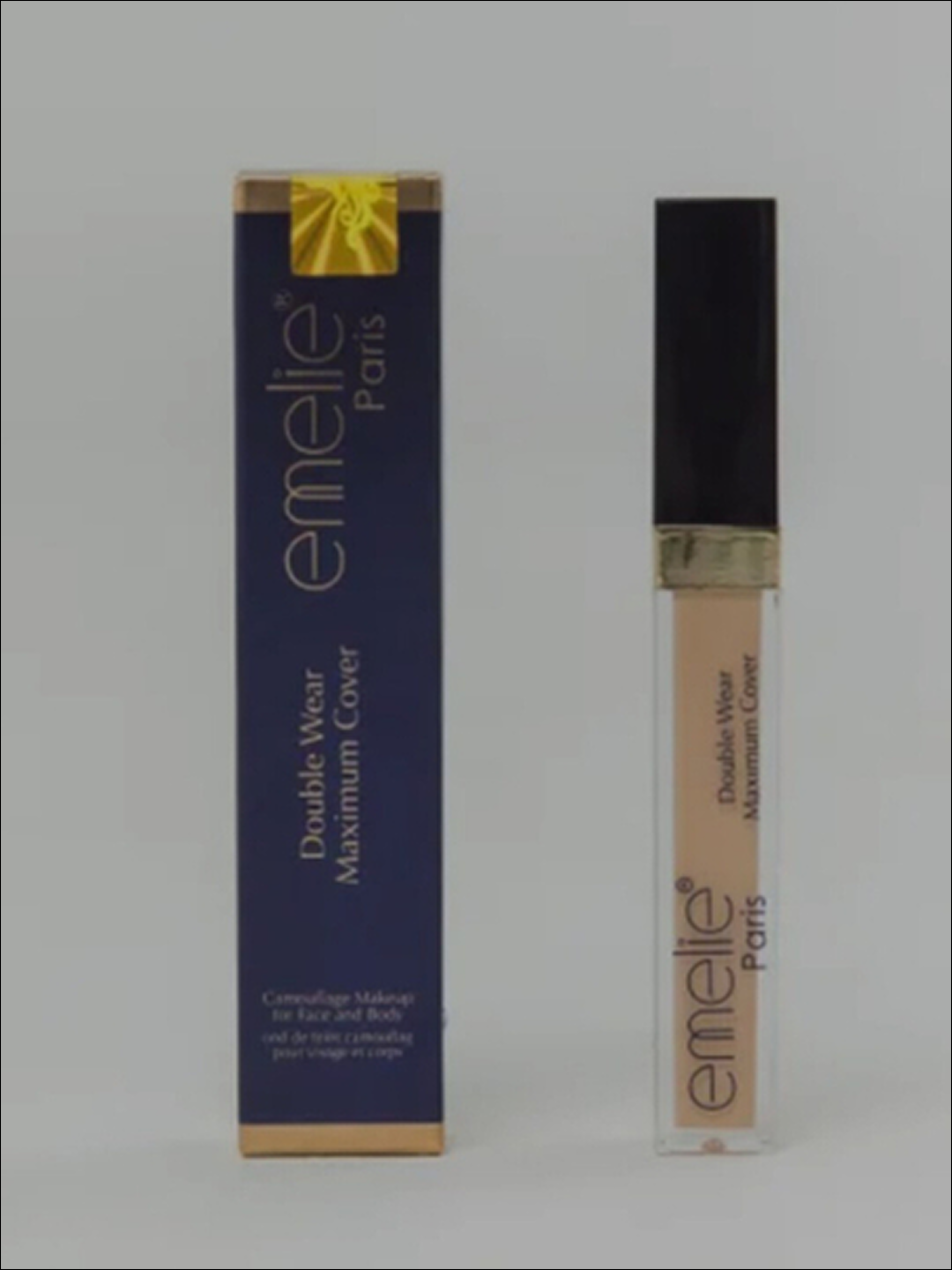 Консилер для лица, натуральный эффект Emelie Double Wear Maximum Cover — фото 1