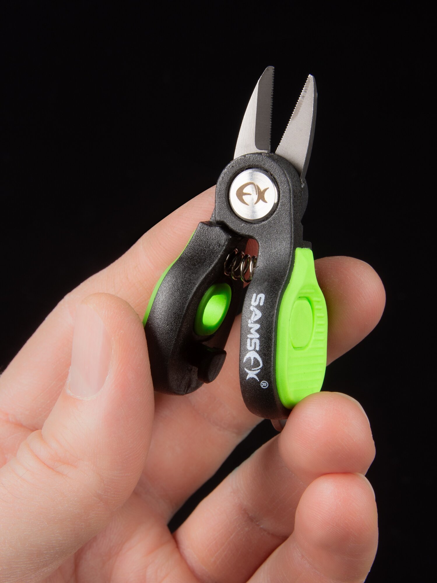 Ножницы рыболовные MINI, зеленый