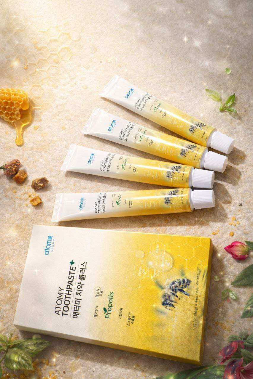 Зубная паста Atomy Savdo, для десен, жевательная, с дозатором