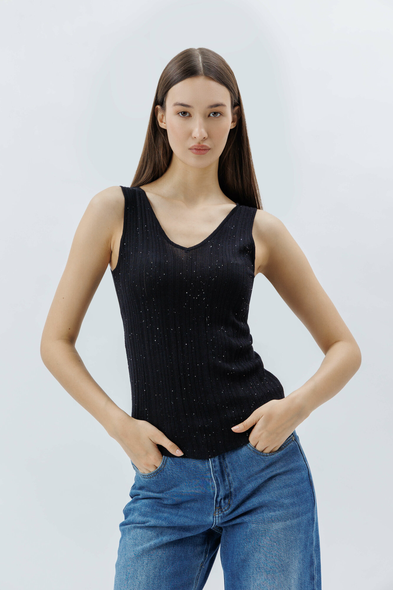 Топ TERRA PRO, 1 шт., размер S, black — фото 1