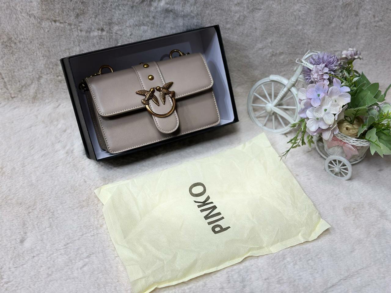 Сумка багет , коричневый — фото 1