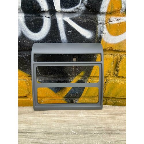 Рамка магнитолы, для автомобиля ГАЗель Бизнес, цвет графит, 1 шт