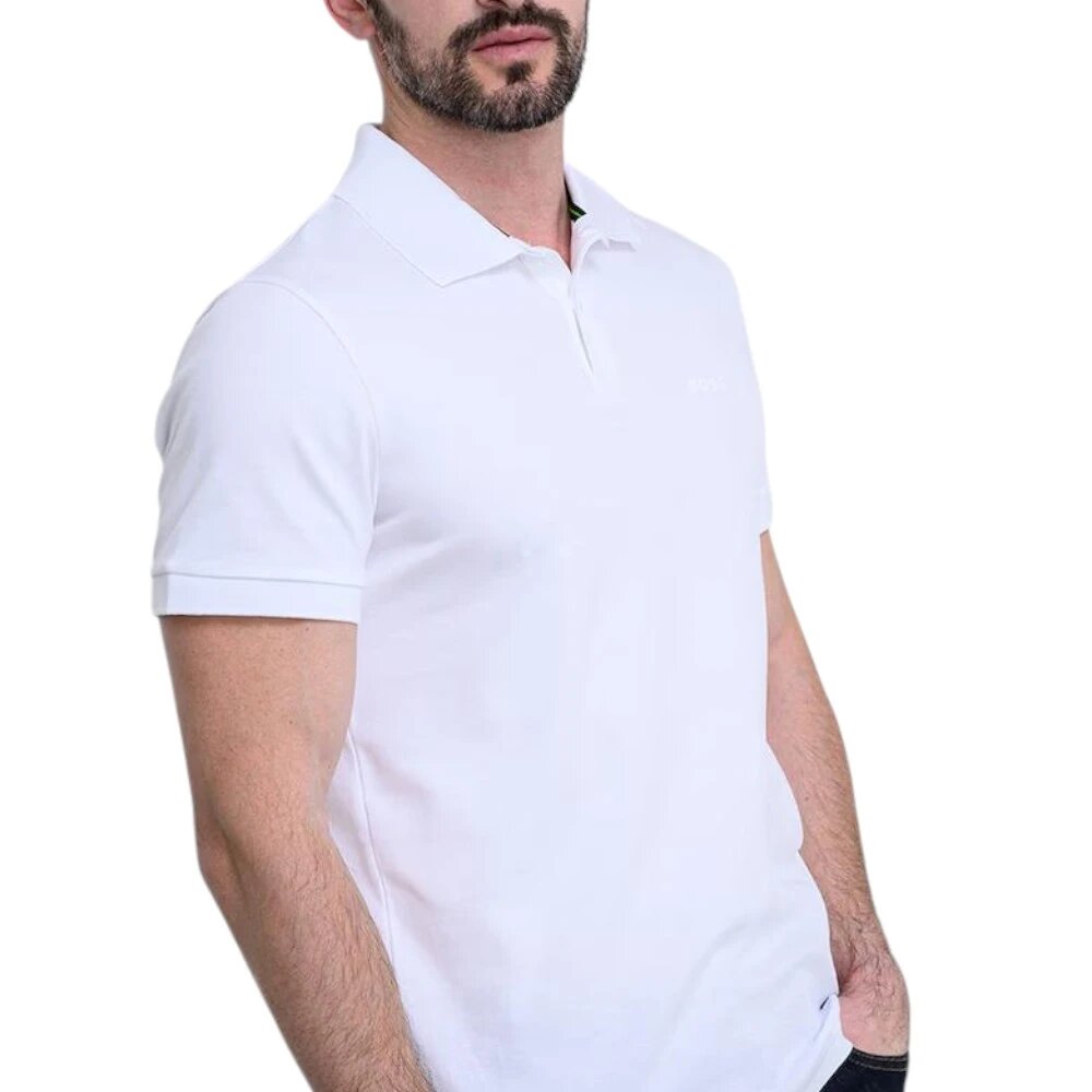 Поло BOSS, размер M, 100 — фото 1