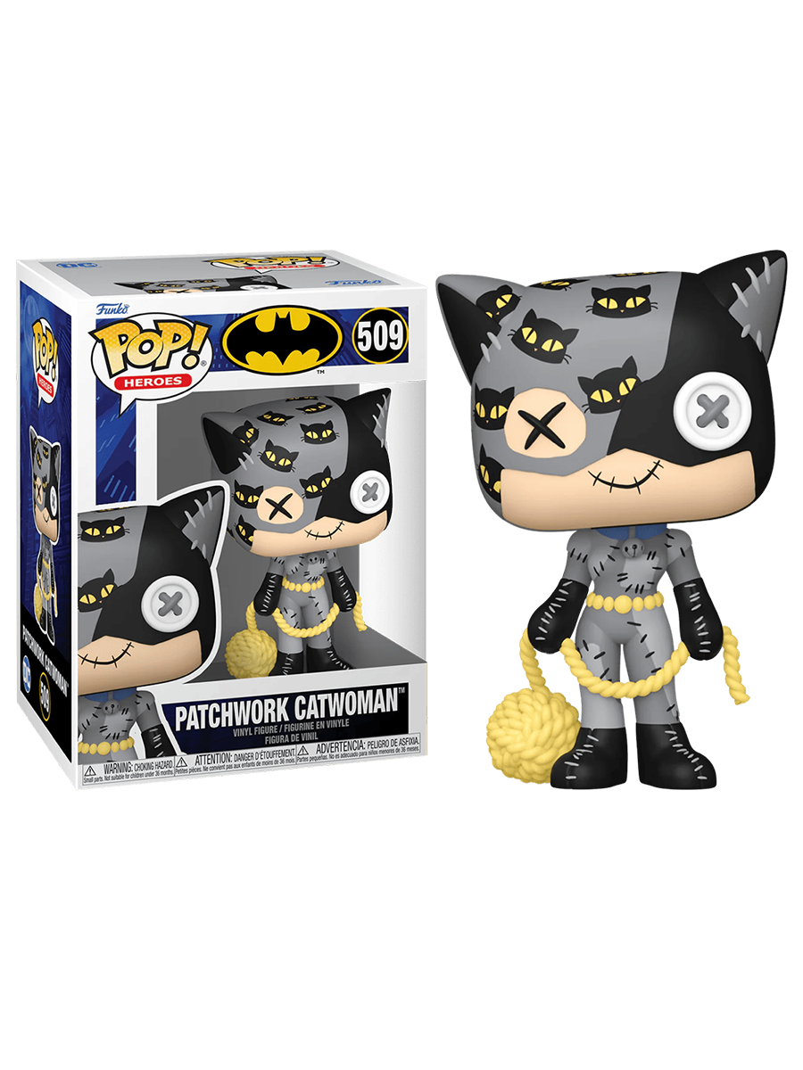 Фигурка Funko POP! Женщина-кошка из лоскутов (Patchwork Catwoman) #509