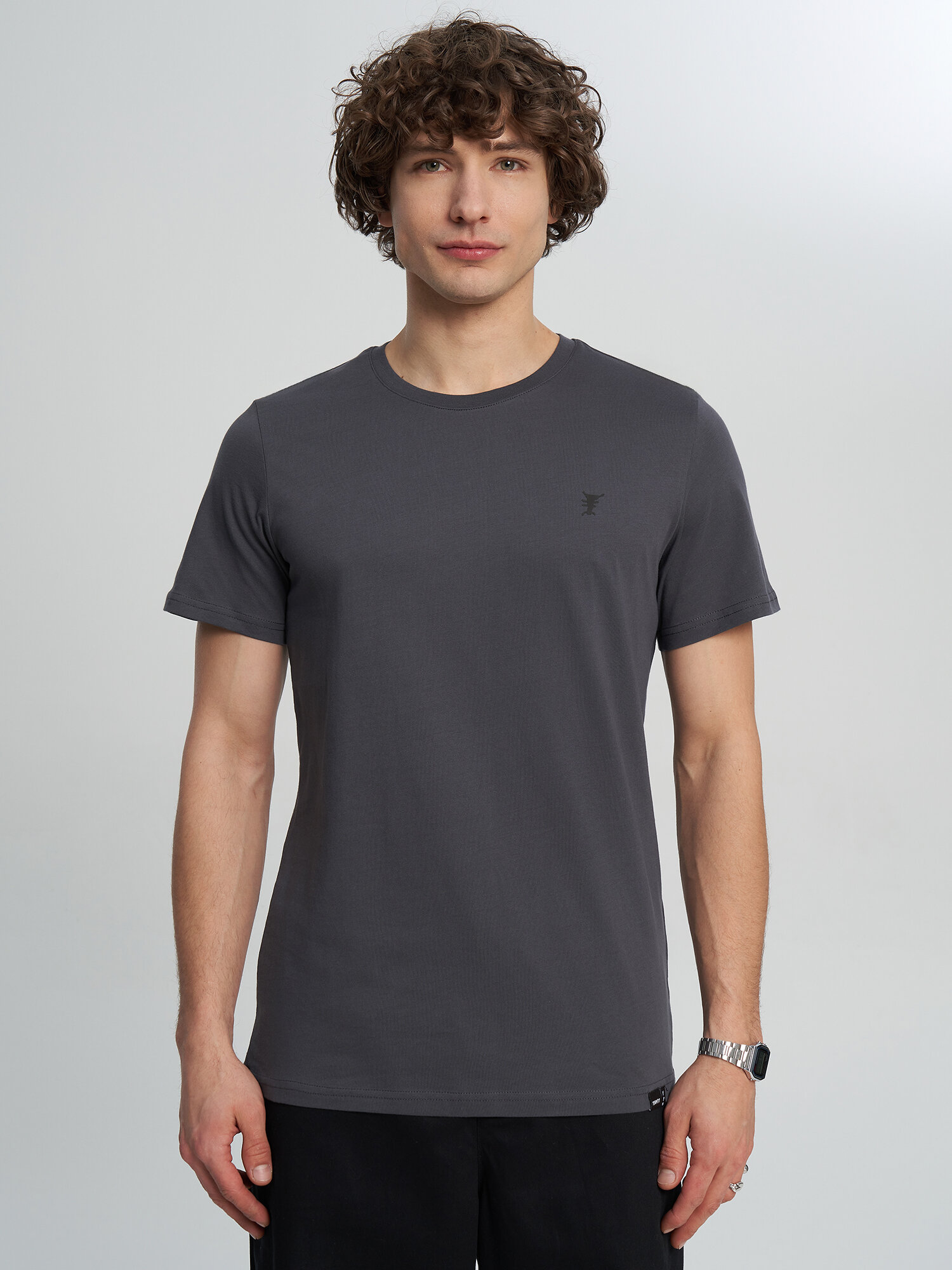 Футболка Termit, размер 56-58, темно-серый — фото 1