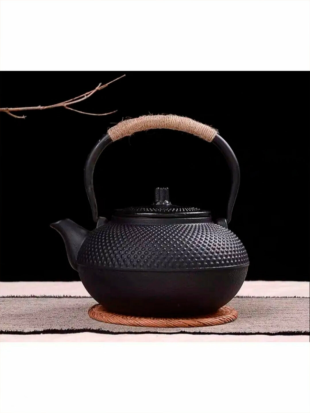 Чугунный заварочный чайник 1200 мл — фото 1