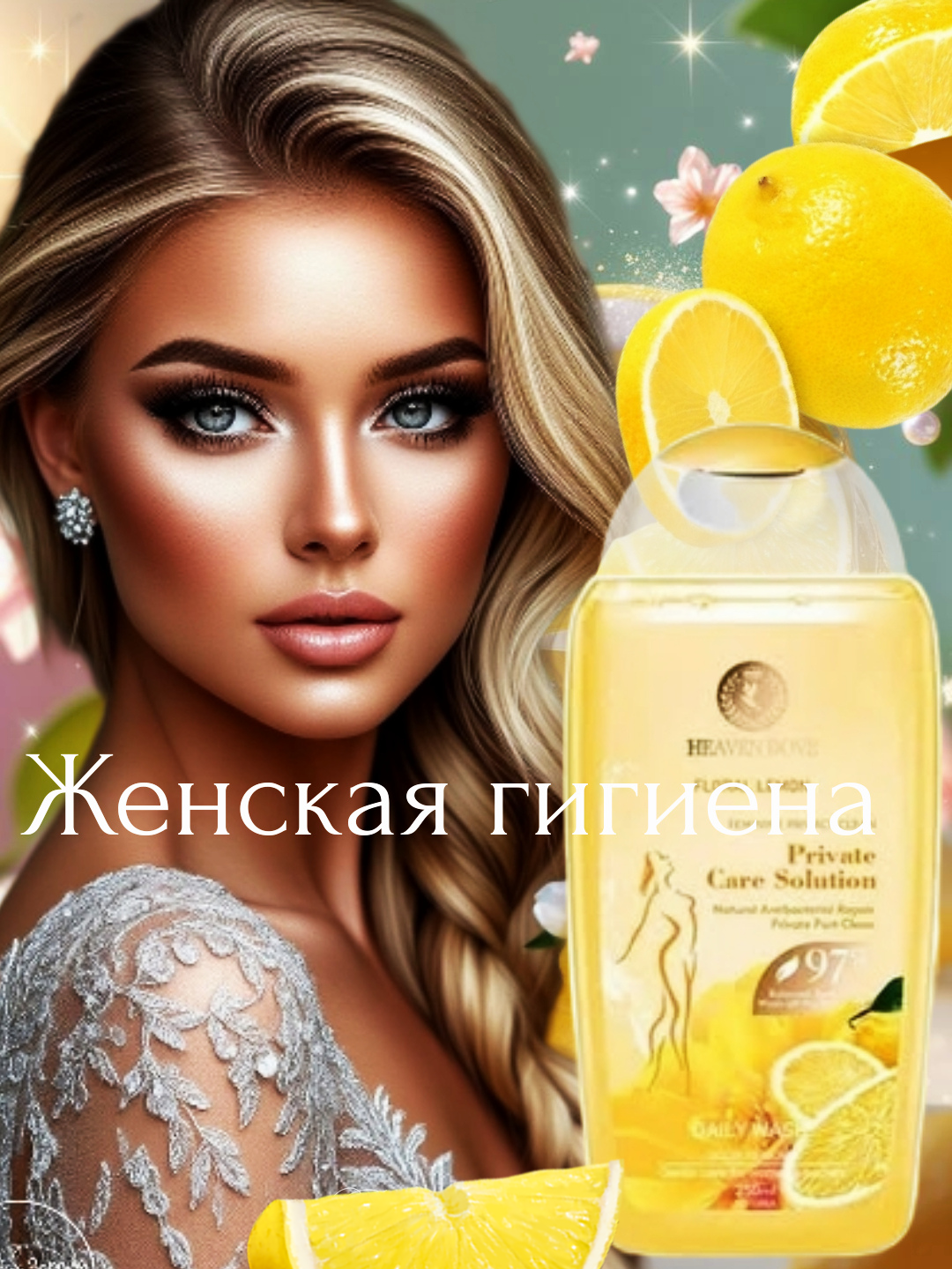 Гигиенический гель с натуральным составом для женщин 250 мл - ароматный и полезный уход