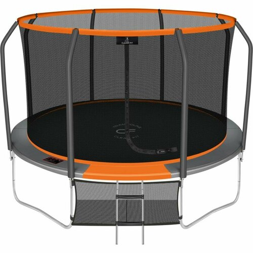Батут каркасный Clear Fit OrangeHop 12Ft, диаметр 366 см, высота 266 см, до 150 кг
