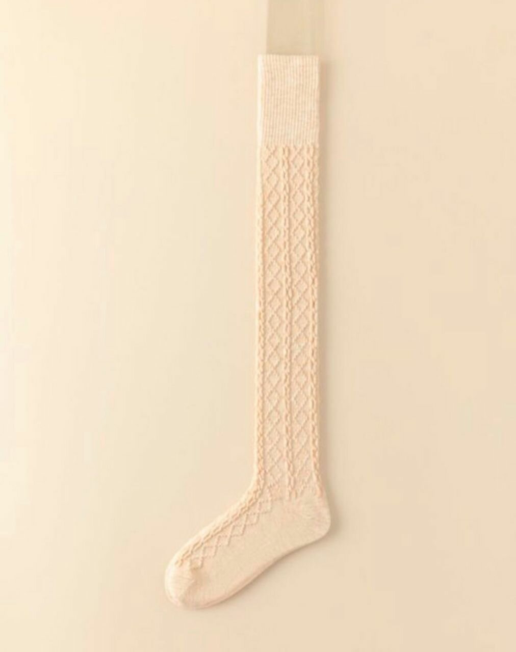 Гольфы  Гольфы женские теплые LoraStyle Warm с узором для холодной погоды Гольфы женские теплые LoraStyle Warm с узором для холодной погоды, комплект, 6.8 den, 2 пары, размер 34-40, черный — фото 1