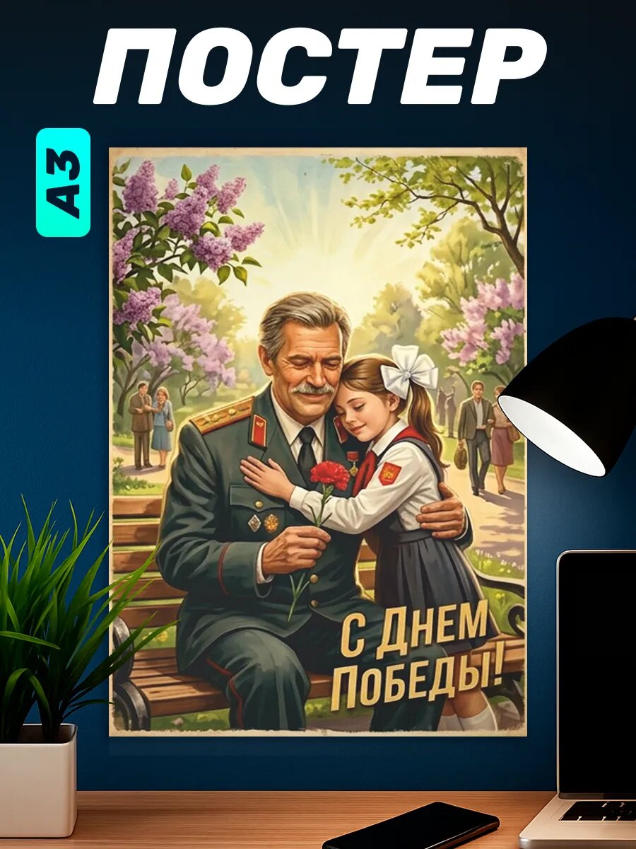 Постер на стену 9 мая