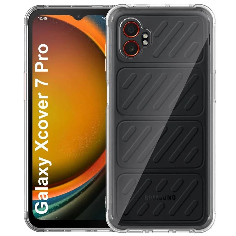 Прозрачный Защитный Чехол Для Samsung Galaxy XCover 7 Pro 5G, Силиконовый, С Защитой От Царапин И Пыли, С Воздушной Подушкой
