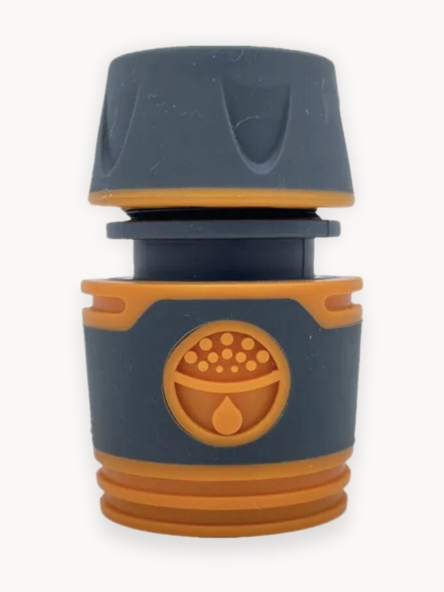 Коннектор для шланга 1/2" быстросъемный HANOX, мягкий пластик