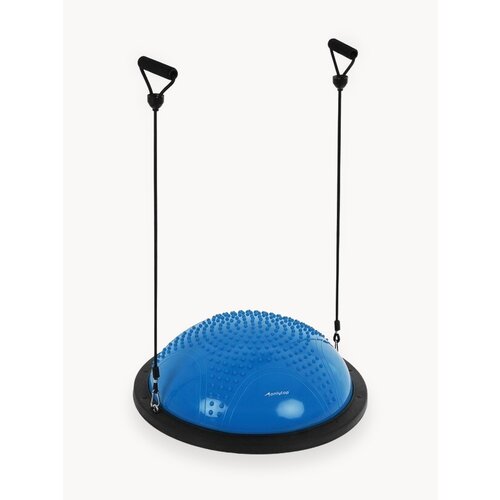 Полусфера BOSU гимнастическая, массажная 58 х 25 см с насосом, цвет синий 3551204