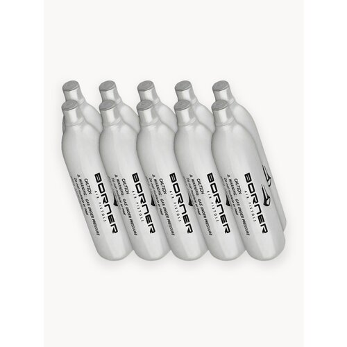 Баллончики CO2 10 шт Borner для пневматики, пневматического оружия