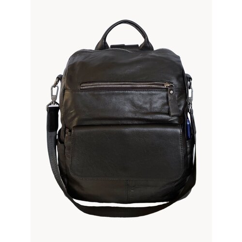 Рюкзак городской CAPRI женский из натуральной кожи CAP-5321-w черный