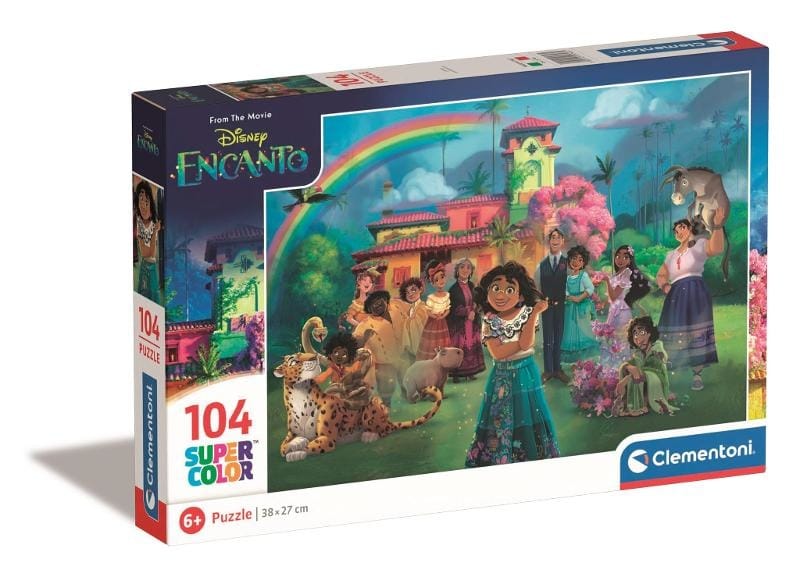 Пазл Clementoni Super Color Дисней Энканто, 104 элемента