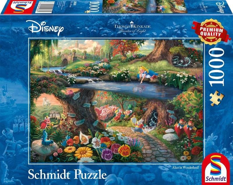 Пазл Schmidt Spiele Алиса в Стране чудес , 1000 элементов