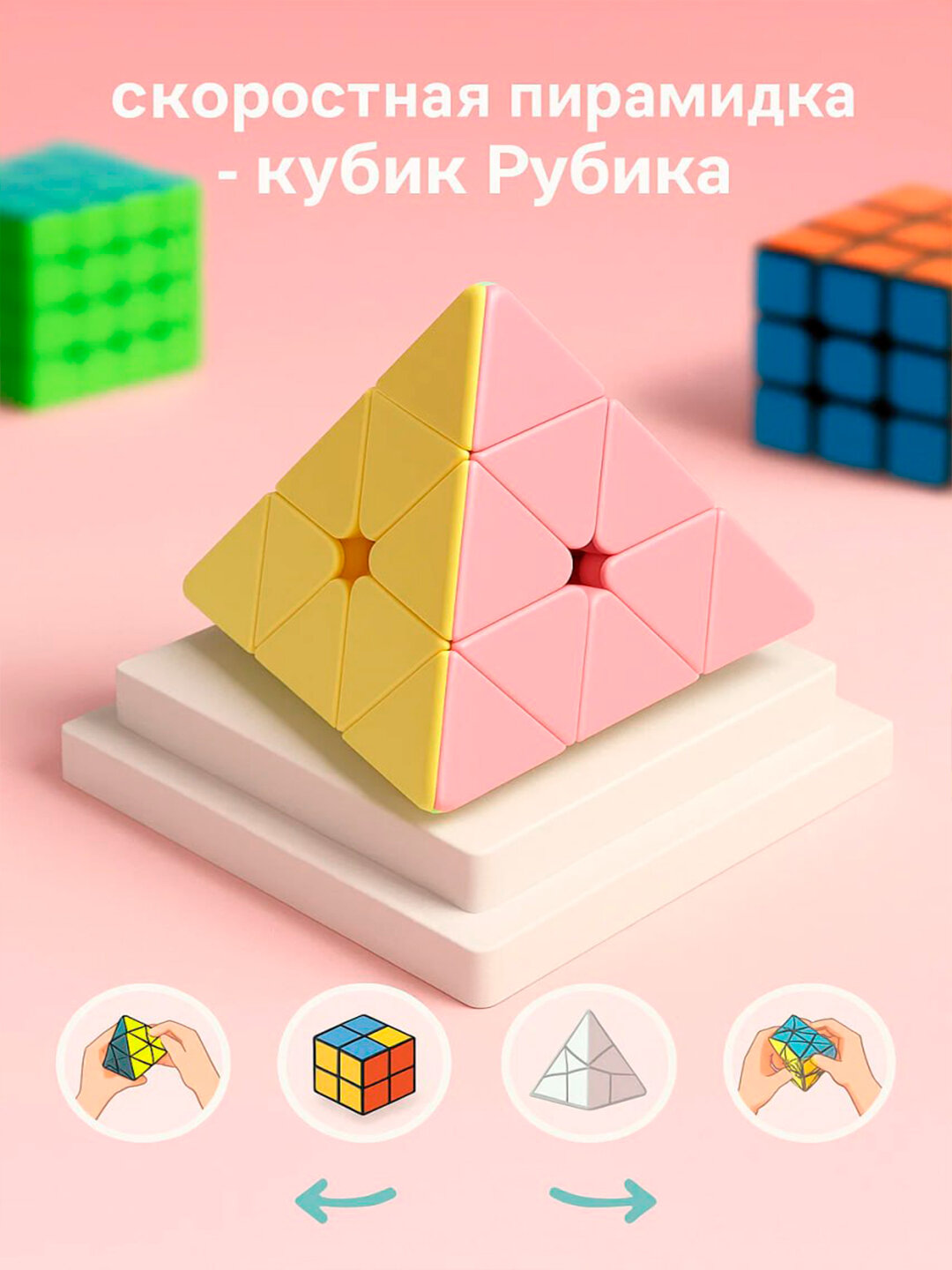 Скоростная Пирамидка — Кубик Рубика — фото 1