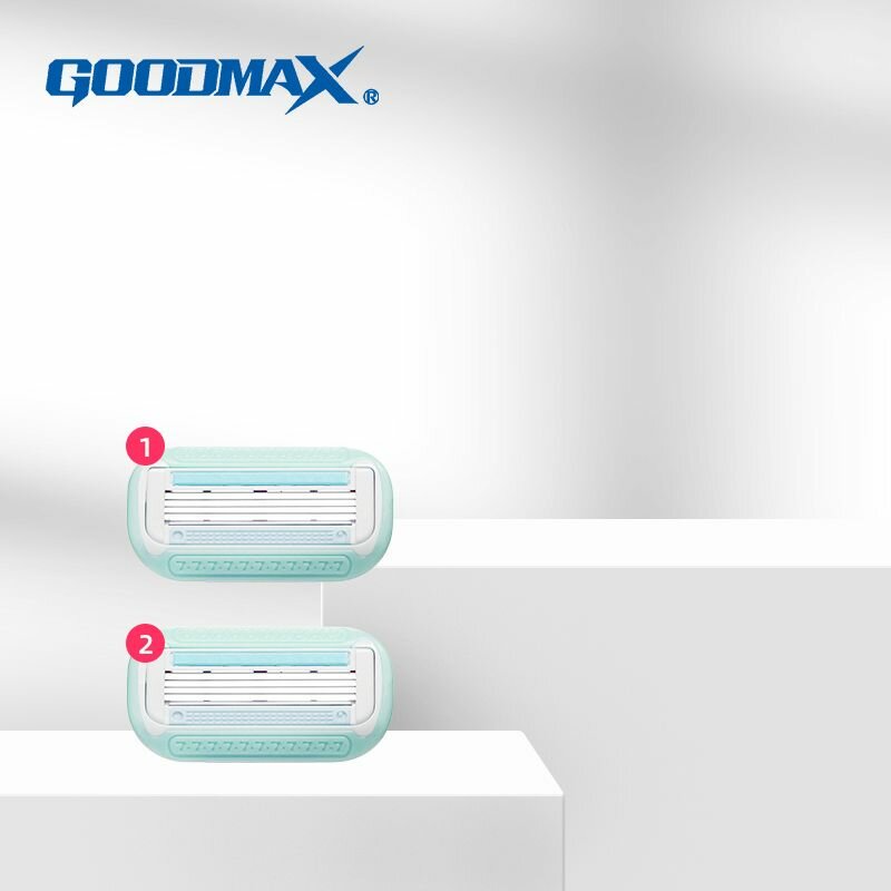 Бритва GOODMAX для женщин, триммер для ног, рук, подмышек, универсальный бритвенный станок, для студентов