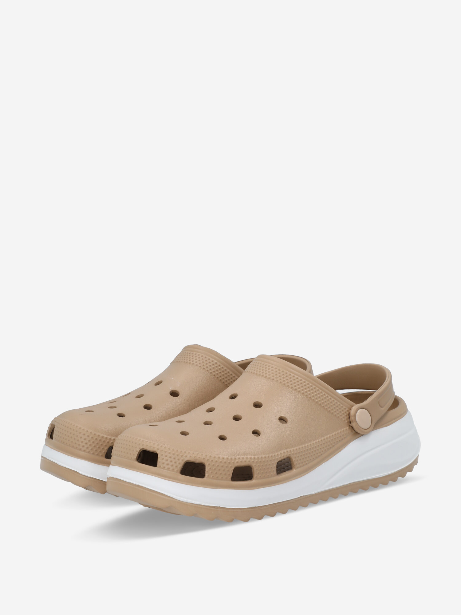 Сабо GSD, размер 40-41, светло-бежевый — фото 1