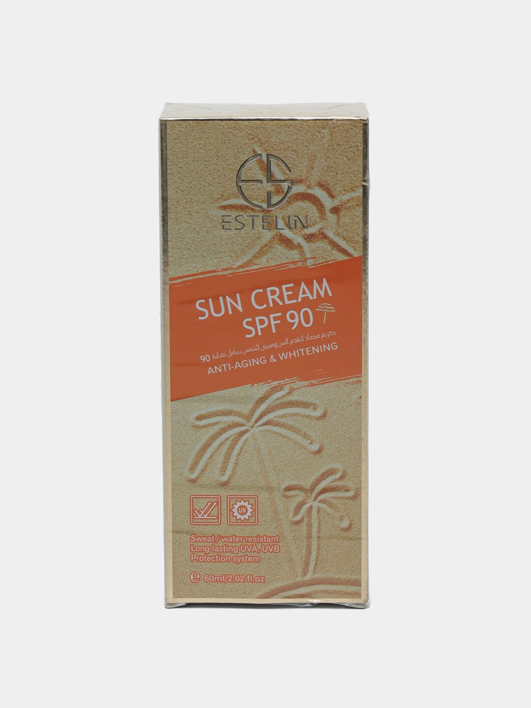Солнцезащитный крем для лица и тела, Estelin, SPF 90, увлажняющий