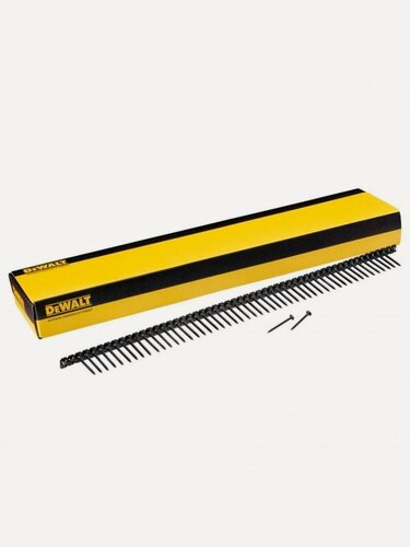 Изображение товара Шурупы в ленте DEWALT DWF4000250, по гипсокартону к металлическим направляющим, 25 мм, (1000 шт.)