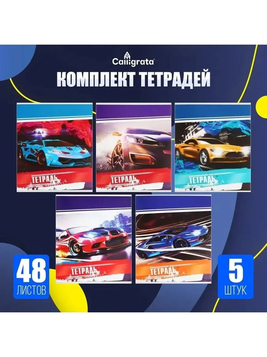 Комплект тетрадей для учёбы и творчества