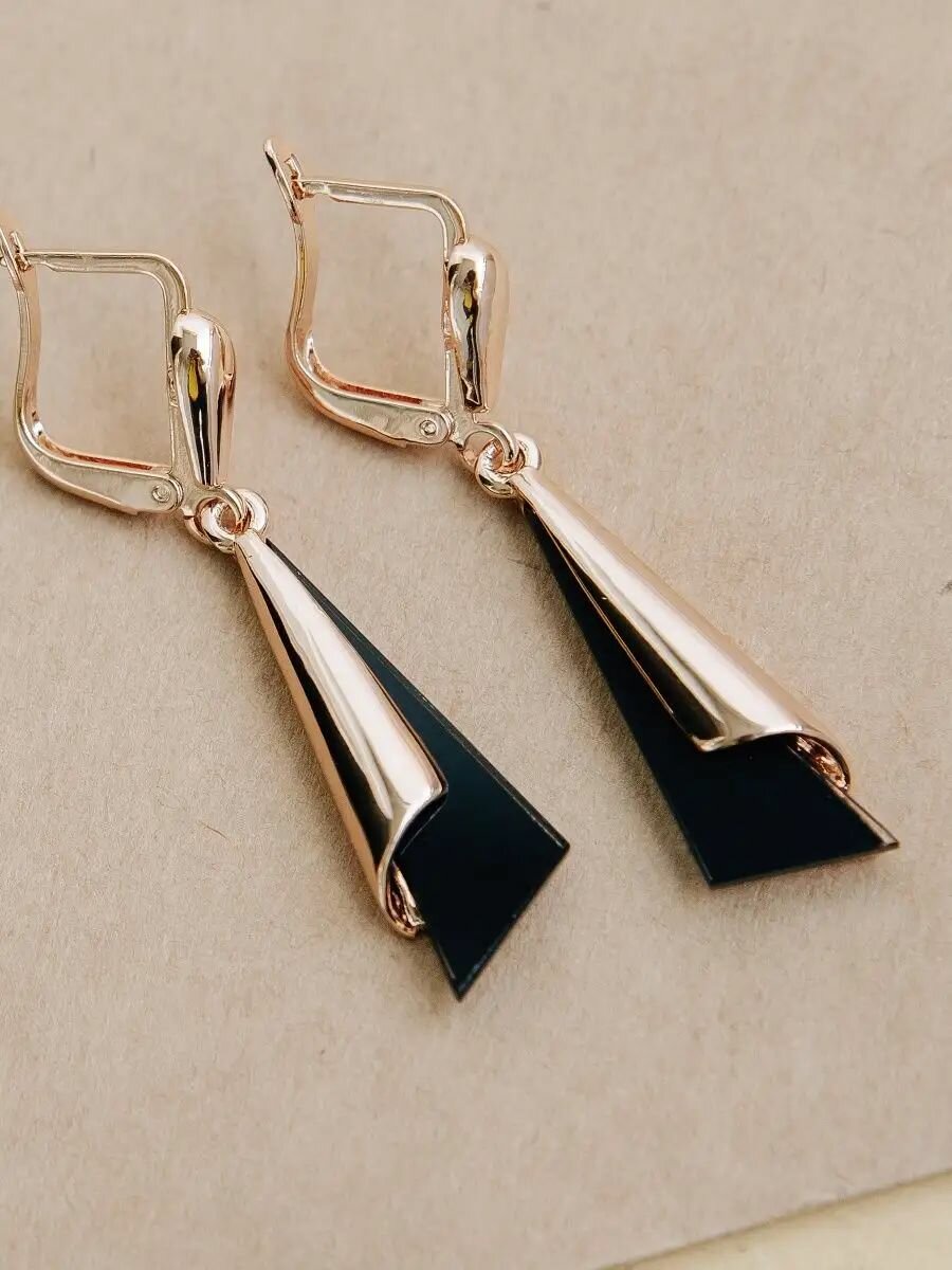 Серьги MONASHOP, кристалл, стекло