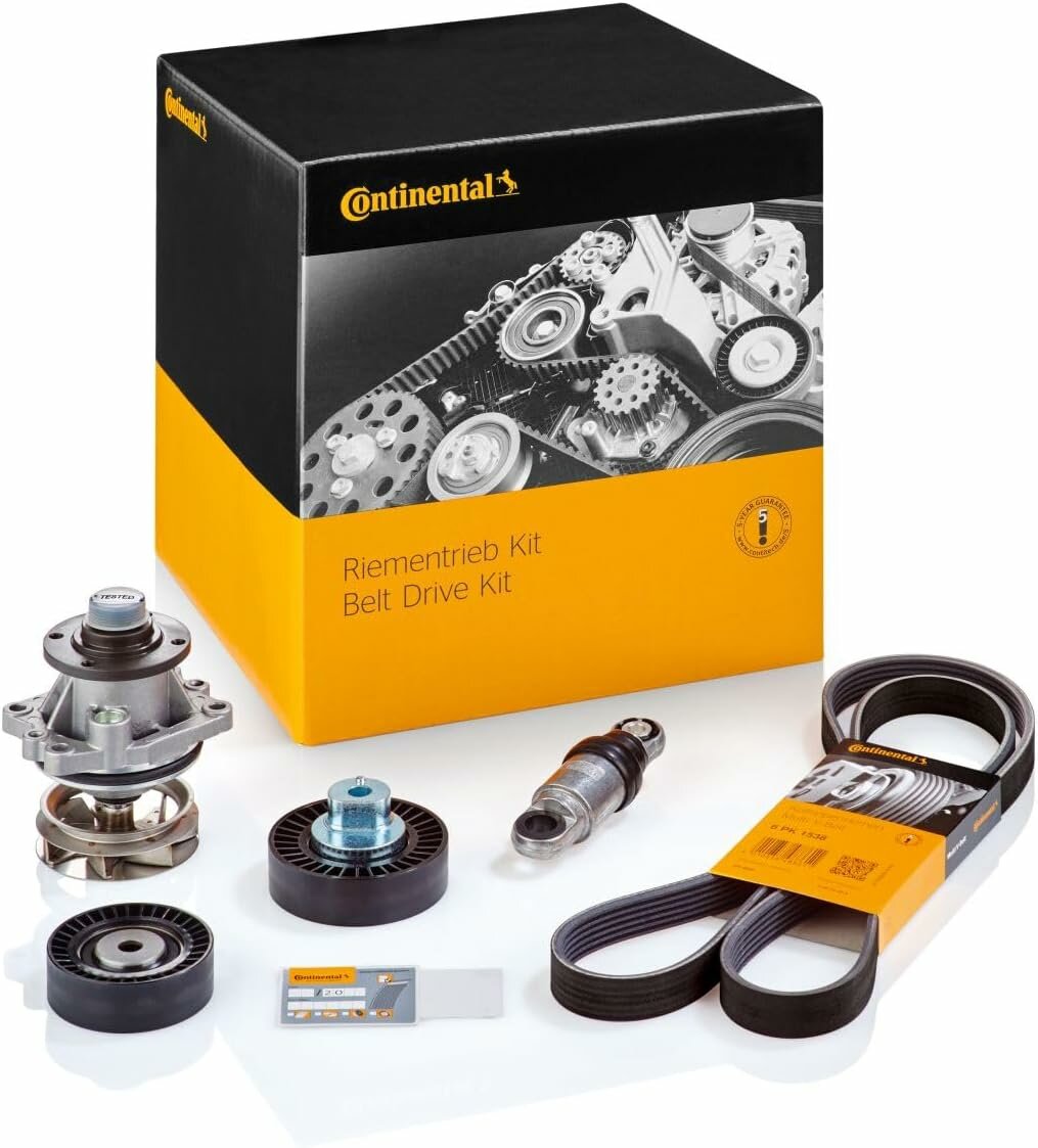 Ремкомплект ГРМ с водяным насосом CITROEN C3 C4 PEUGEOT 206 207 307 1.4L 16V CONTITECH CT1101WP1