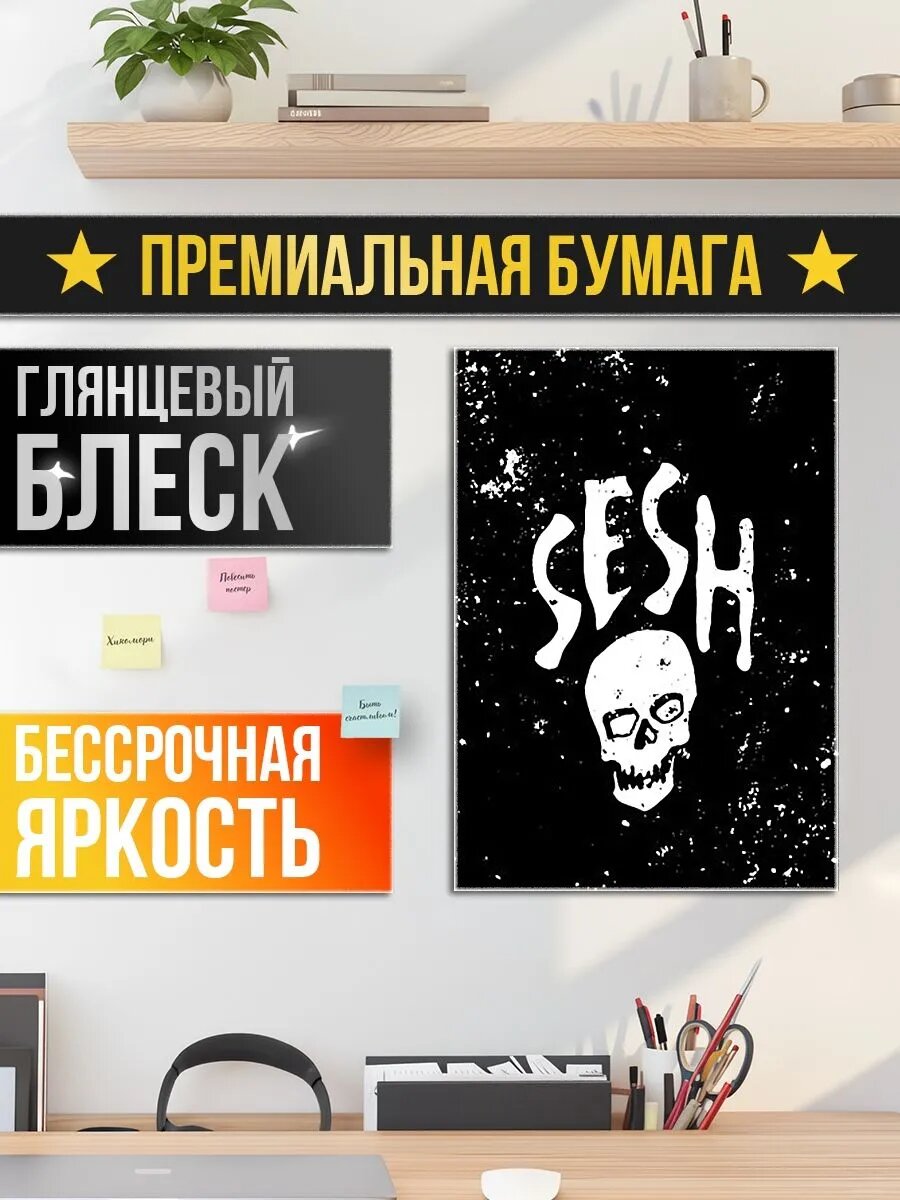 Постер на стену Sesh — фото 1