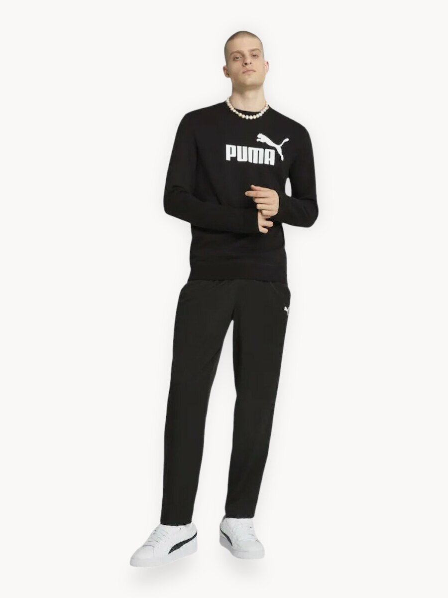 Свитшот PUMA ESS No. 1 Logo, размер M, , черный