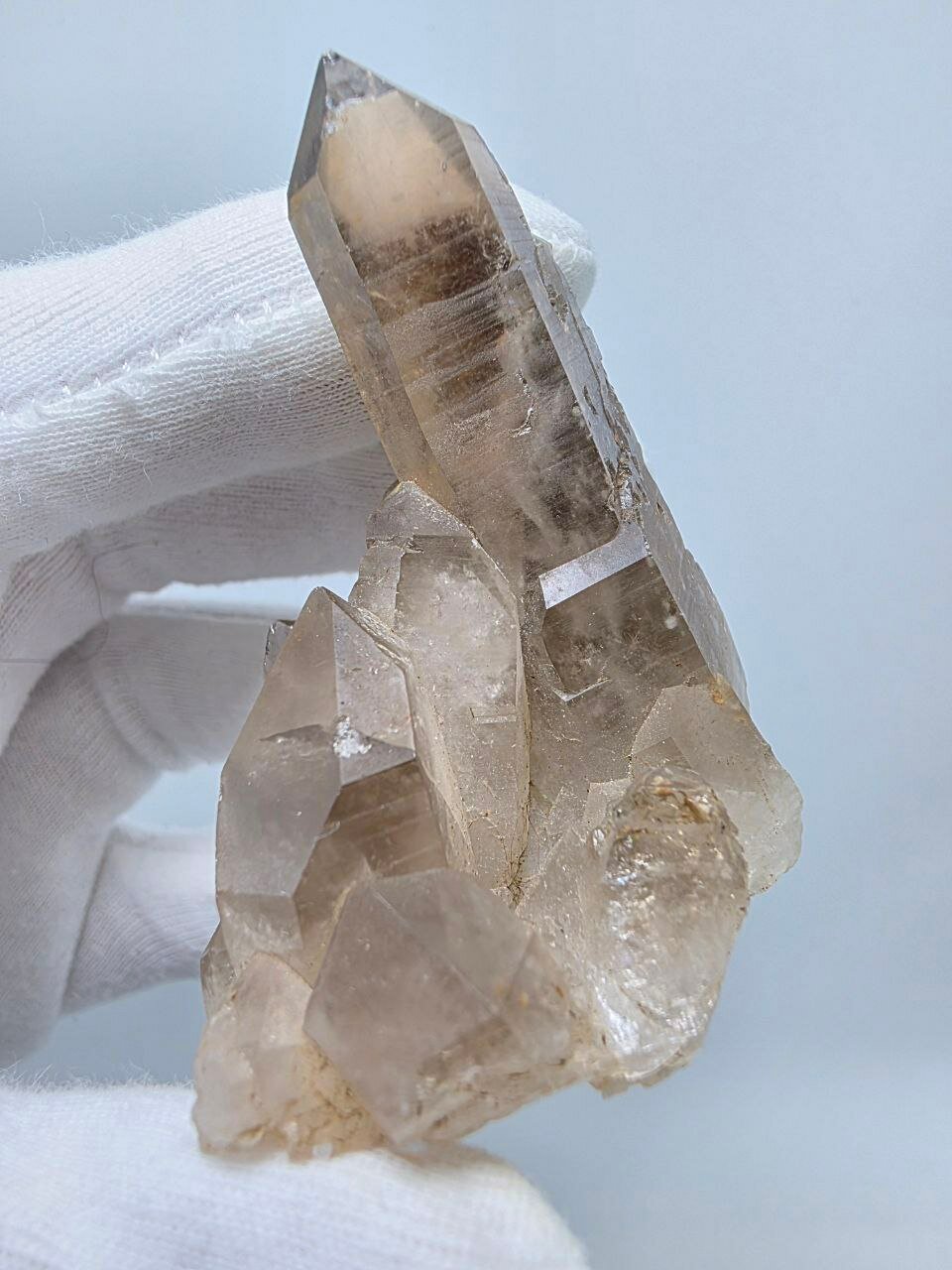 Щётка кристаллов дымчатого кварца 58 мм, 69 г