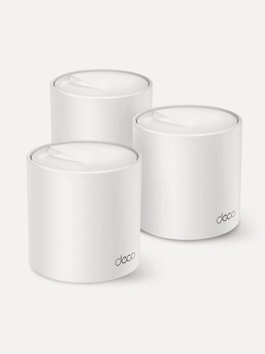 Изображение товара Wi-Fi Mesh система Mesh роутер TP-Link Deco X50(3-Pack) 2976 Мбит/с