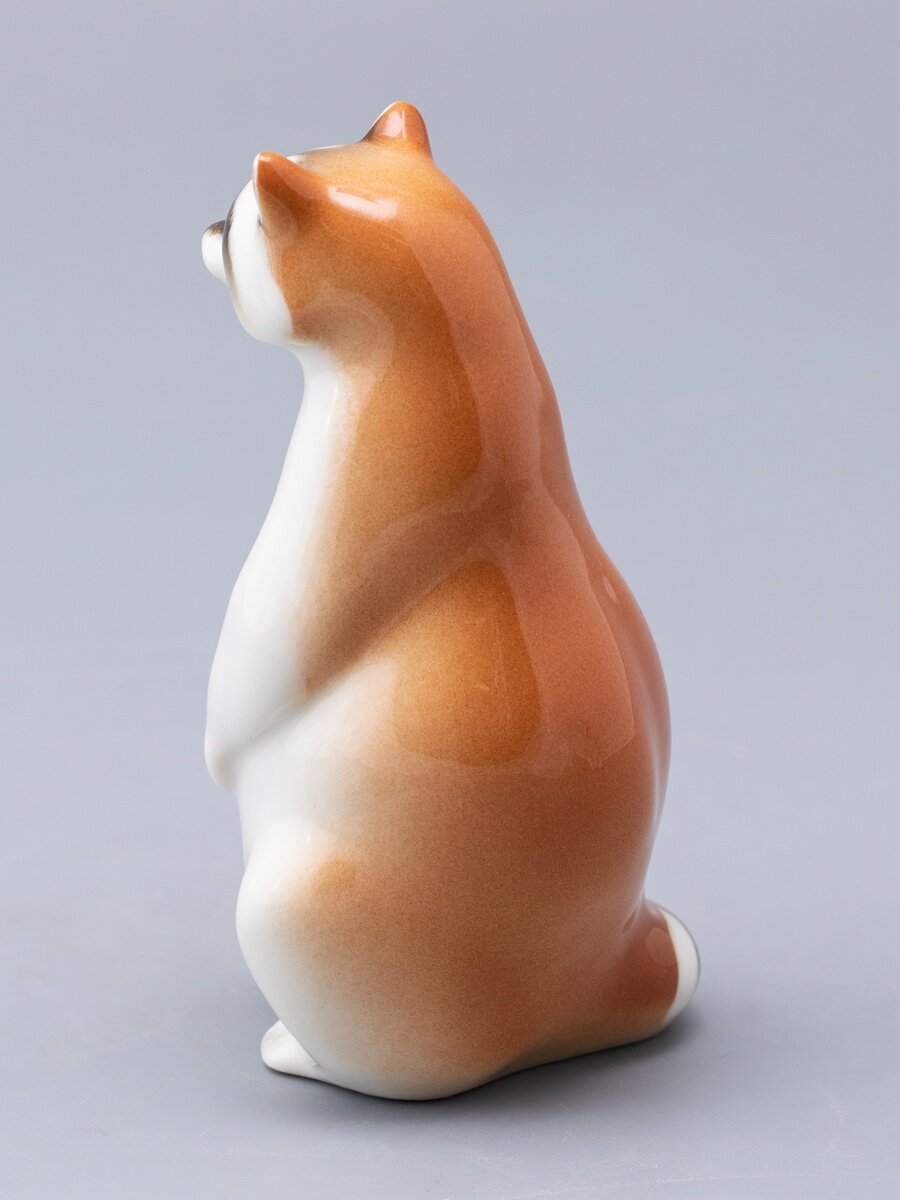 Фарфоровая статуэтка "Енот №1", Императорского фарфорового завода 14,5см — фото 1