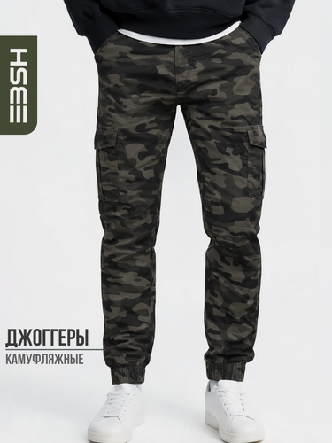 Изображение товара Брюки джоггеры Весна-Лето-Осень камуфляж