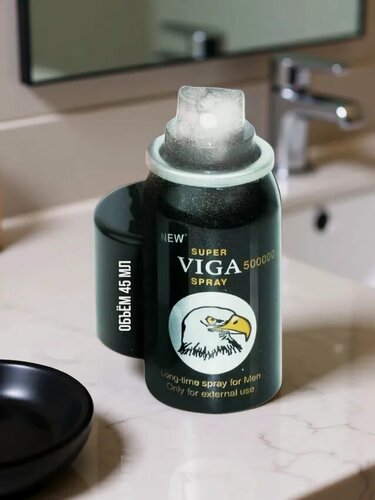 Изображение товара Пролонгатор "Super VIGA 50000 Spray" для мужчин спрей для секса , продления полового акта , 45 мл