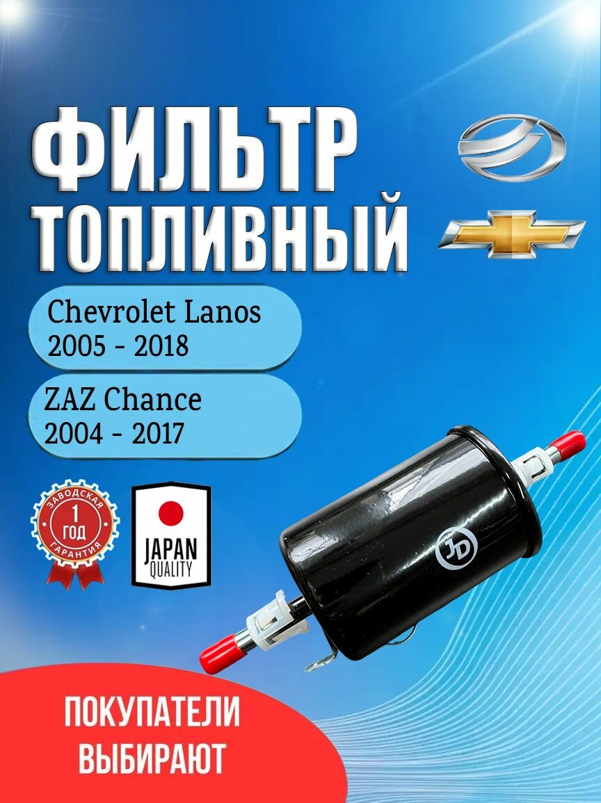 Фильтр топливный Шевроле Ланос (Chevrolet Lanos) / ЗАЗ Шанс (ZAZ Chance)