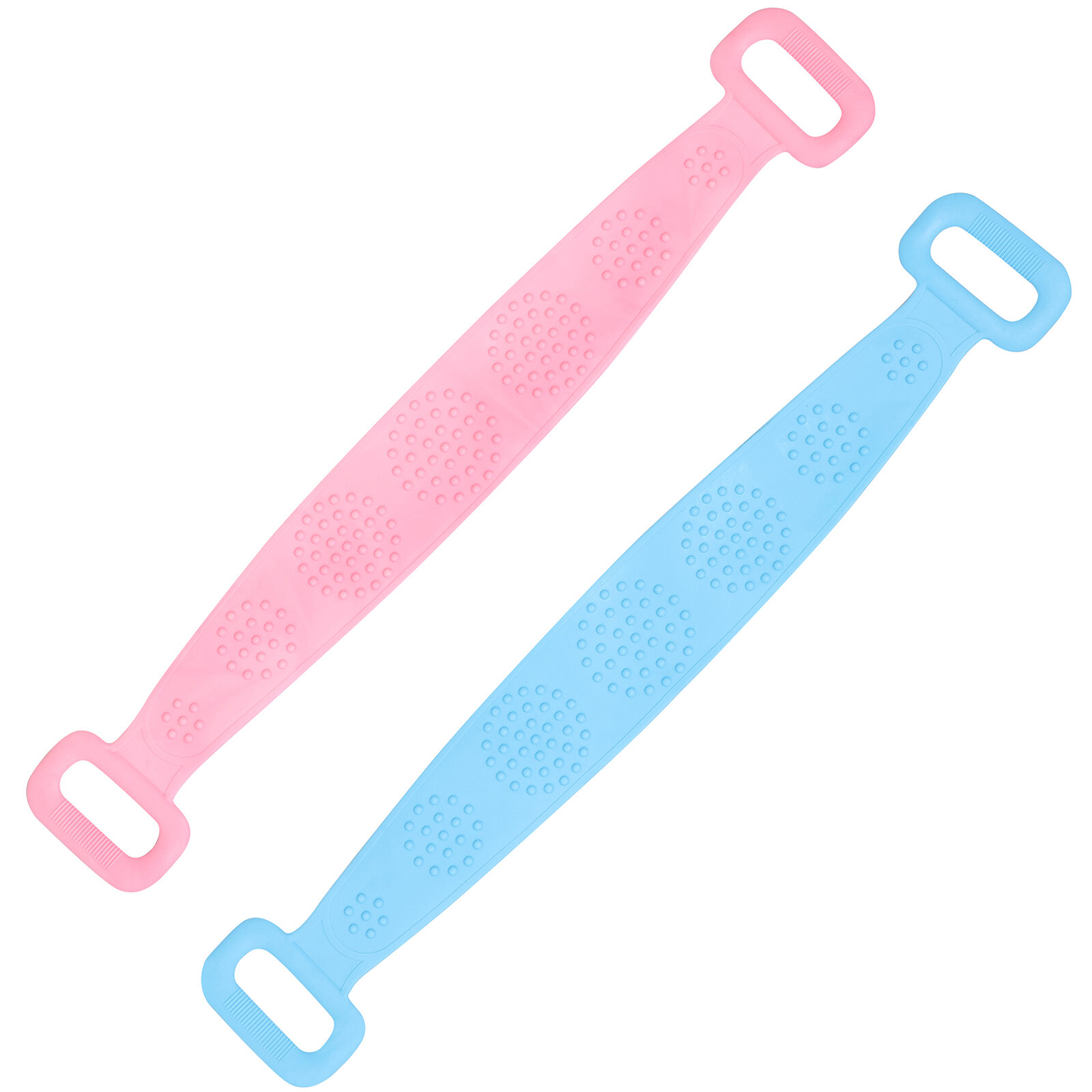 2 Штуки Душевой Скрабёр Из Силикона Для Очищения Тела И Отшелушивания Кожи 70X9 Cm