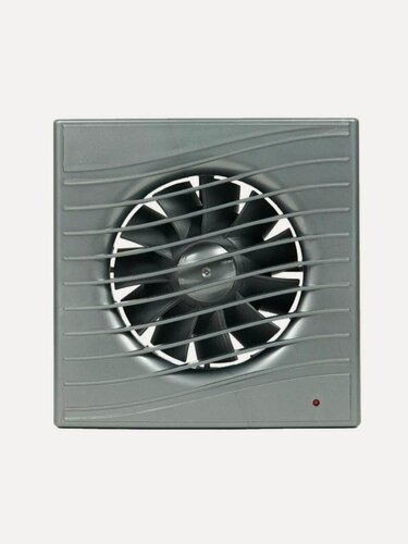Изображение товара Вентилятор вытяжной настенный Viento Волна 100 мм, 130 м3/ч, серый, артикул В100С STILL gray-B для эффективной вентиляции.