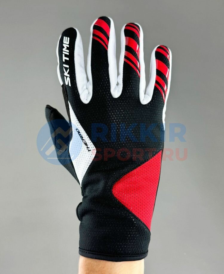 Перчатки SKI TIME Race 1.0 Thermo 1 Black/White G23072 черно-белый, XL