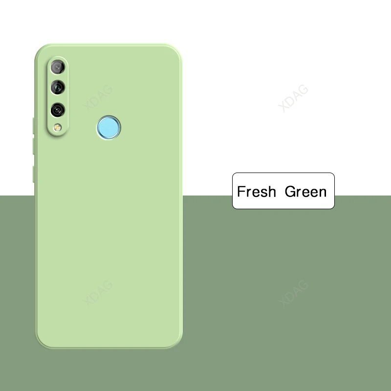 Чехол для Honor 9X Fresh Green, силикон