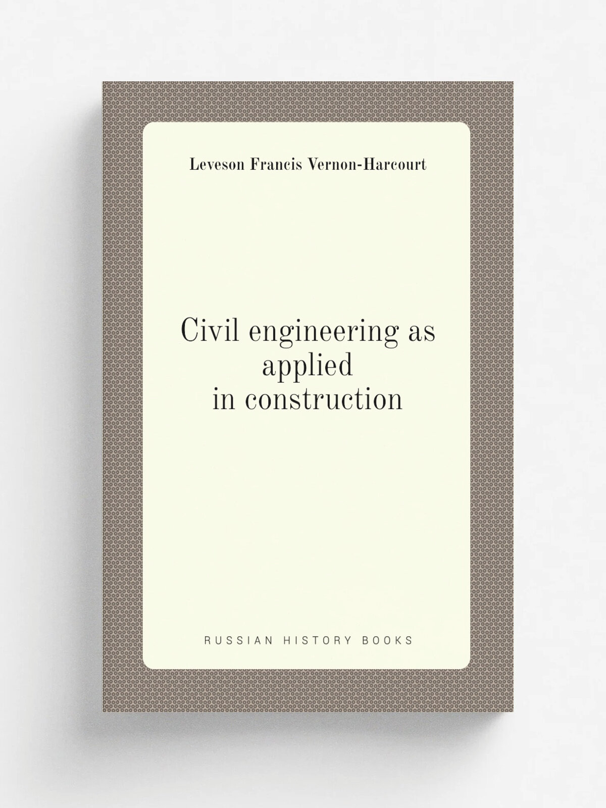 Civil engineering as applied in construction